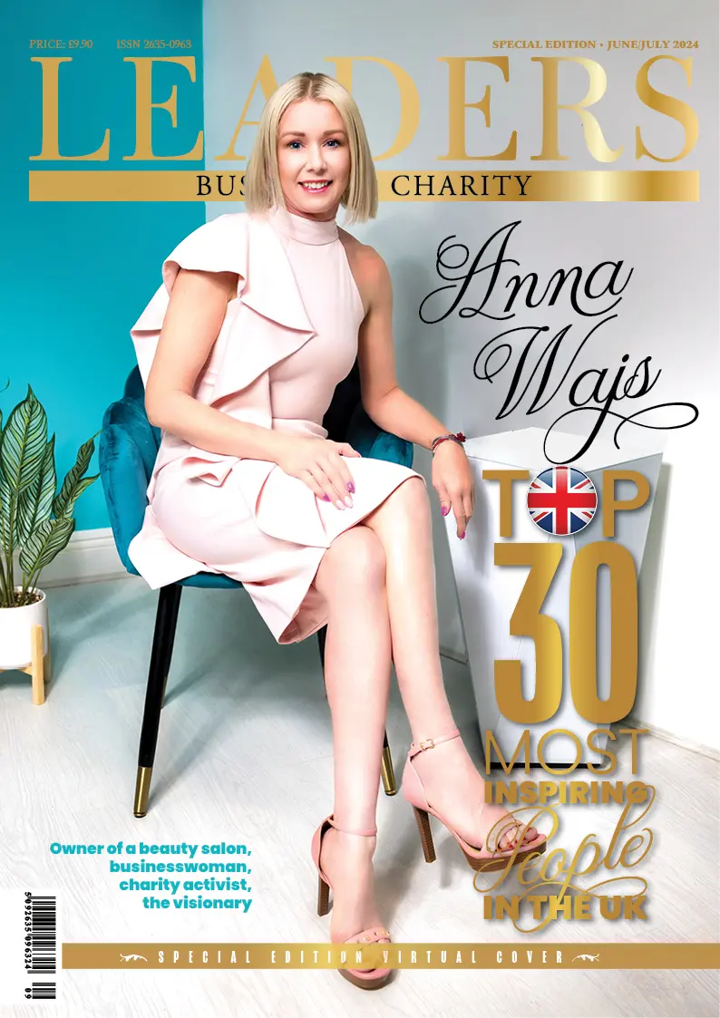 Okładka magazynu Leaders - TOP 30 w UK